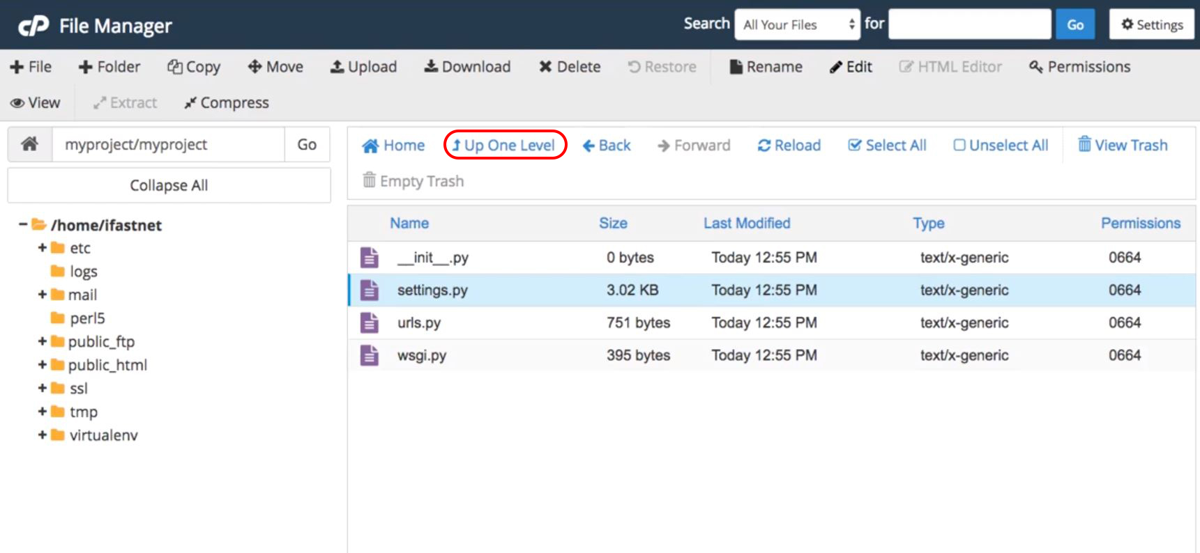 راه اندازی Python Django در cPanel | مقالات آموزشی فناوارن شبکه سینداد